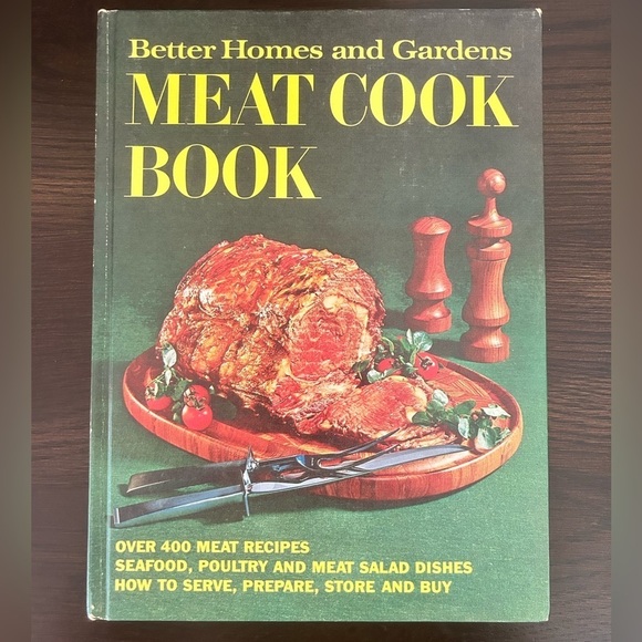 Vintage 1969 Better Homes And Gardens Meat Cookbook - Picture 1 of 8